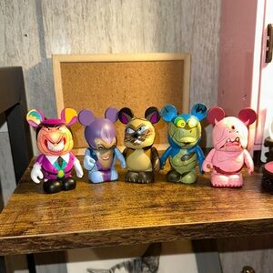 DISNEY VINYLMATION VILLAINS SERIES LOT OF 5